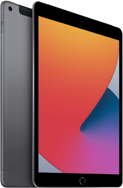 Apple iPad 8th Gen - 10.2", 128GB, WiFi Tablet (Space Gray)
